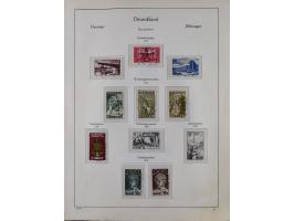 1947/59, in den Hauptnummern postfrische und winzig ungebrauchte komplette, sowie auch bis u.a. auf Urdruck- und Bl. 1-2 komp