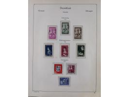 1947/59, in den Hauptnummern postfrische und winzig ungebrauchte komplette, sowie auch bis u.a. auf Urdruck- und Bl. 1-2 komp