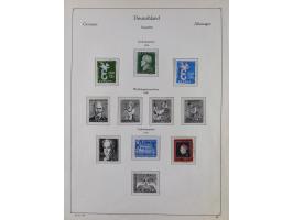 1947/59, in den Hauptnummern postfrische und winzig ungebrauchte komplette, sowie auch bis u.a. auf Urdruck- und Bl. 1-2 komp