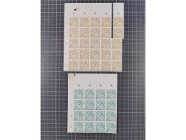 1930, air mail cent values, about 160 colour proofs of all denominations, on ungummed paper, mostly in multiples, some with f