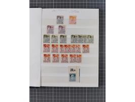 1920/57 (ca.), meist ungebrauchte Dublettenpartie, dabei u.a. bessere Werte und komplette Sätze, Mi.-Nr. 238I ungebraucht (23