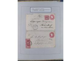 BASEL BADISCHER BAHNHOF: 1852/1970 (ca.), meist ausstellungsmäßig aufgezogene Sammlung auf über 50 Blättern, dabei frühe Reis