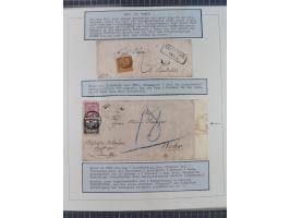 BASEL BADISCHER BAHNHOF: 1852/1970 (ca.), meist ausstellungsmäßig aufgezogene Sammlung auf über 50 Blättern, dabei frühe Reis