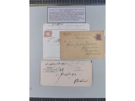 BASEL BADISCHER BAHNHOF: 1852/1970 (ca.), meist ausstellungsmäßig aufgezogene Sammlung auf über 50 Blättern, dabei frühe Reis