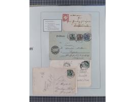 BASEL BADISCHER BAHNHOF: 1852/1970 (ca.), meist ausstellungsmäßig aufgezogene Sammlung auf über 50 Blättern, dabei frühe Reis