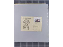 BASEL BADISCHER BAHNHOF: 1852/1970 (ca.), meist ausstellungsmäßig aufgezogene Sammlung auf über 50 Blättern, dabei frühe Reis