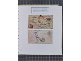 BASEL BADISCHER BAHNHOF: 1852/1970 (ca.), meist ausstellungsmäßig aufgezogene Sammlung auf über 50 Blättern, dabei frühe Reis