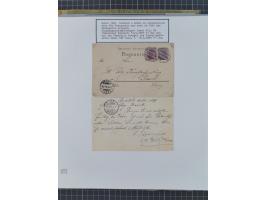 BASEL BADISCHER BAHNHOF: 1852/1970 (ca.), meist ausstellungsmäßig aufgezogene Sammlung auf über 50 Blättern, dabei frühe Reis