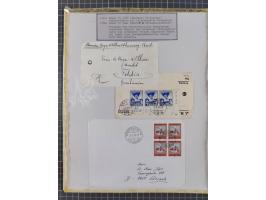 BASEL BADISCHER BAHNHOF: 1852/1970 (ca.), meist ausstellungsmäßig aufgezogene Sammlung auf über 50 Blättern, dabei frühe Reis