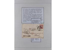 1850/70 (ca.), GRENZRAYON, 27 fast ausschließlich frankierte Briefe bzw. Ganzsachen, dabei 2 Charge-Briefe