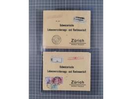 1821/1920, LEVANT : 11 covers &amp; cards including incoming mail, France Napoleon 80 c. envelope from Smyrna 1863 with hebre