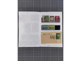 1942/44, ungebrauchte/gestempelte Sammlung mit Doubletten, dabei bessere Stücke mit u.a. Fischer-Nr. 15 auf kleinformatiger W