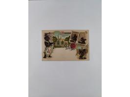 1810/80 (ca.), kleine Partie mit über 50 Briefen und Ganzsachen, dabei viele Grenzrayon-Belege mit auch Drucksachen und 2.Gew