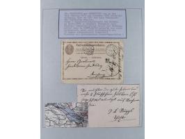 1810/80 (ca.), kleine Partie mit über 50 Briefen und Ganzsachen, dabei viele Grenzrayon-Belege mit auch Drucksachen und 2.Gew