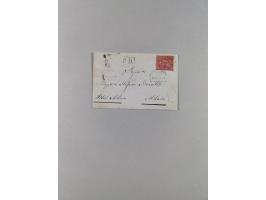 1810/80 (ca.), kleine Partie mit über 50 Briefen und Ganzsachen, dabei viele Grenzrayon-Belege mit auch Drucksachen und 2.Gew