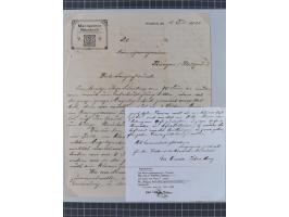 1810/80 (ca.), kleine Partie mit über 50 Briefen und Ganzsachen, dabei viele Grenzrayon-Belege mit auch Drucksachen und 2.Gew