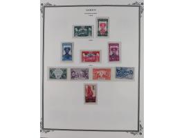 1886/1933, Collection on nine Scott Album leaves, unused and mint never hinged, including postage due stamps, additional few 