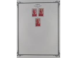 1886/1933, Collection on nine Scott Album leaves, unused and mint never hinged, including postage due stamps, additional few 