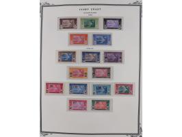 1892/1933, Collection on 17 Scott Album leaves, unused and mint never hinged, from 1913 mainly complete, &nbsp;including post