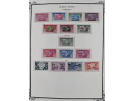 1892/1933, Collection on 17 Scott Album leaves, unused and mint never hinged, from 1913 mainly complete, &nbsp;including post