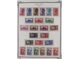 1892/1933, Collection on 17 Scott Album leaves, unused and mint never hinged, from 1913 mainly complete, &nbsp;including post