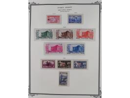 1892/1933, Collection on 17 Scott Album leaves, unused and mint never hinged, from 1913 mainly complete, &nbsp;including post