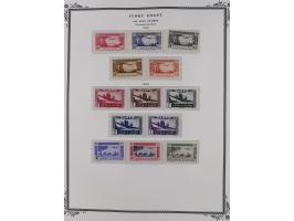 1892/1933, Collection on 17 Scott Album leaves, unused and mint never hinged, from 1913 mainly complete, &nbsp;including post