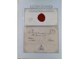 1848/71, kleine Sammlung Badischer Aufstand und Krieg 1870/71, insgesamt 19 Belege, teils mit Feldpost-Stempeln. Ex Dr. Heinz