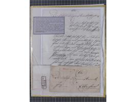 1848/71, kleine Sammlung Badischer Aufstand und Krieg 1870/71, insgesamt 19 Belege, teils mit Feldpost-Stempeln. Ex Dr. Heinz