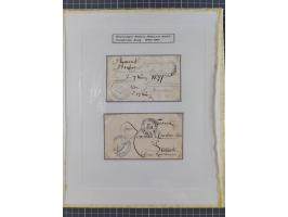 1848/71, kleine Sammlung Badischer Aufstand und Krieg 1870/71, insgesamt 19 Belege, teils mit Feldpost-Stempeln. Ex Dr. Heinz