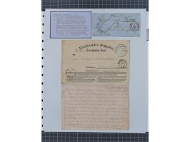 1848/71, kleine Sammlung Badischer Aufstand und Krieg 1870/71, insgesamt 19 Belege, teils mit Feldpost-Stempeln. Ex Dr. Heinz