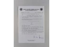 1800/1970 (ca.) interessante Material-Sammlung von etwa 250 Belegen und wenigen Marken, dabei u.a. Dt. Reich Ersttagsstempel 