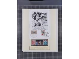 1800/1970 (ca.), HEIMATGESCHICHTE BADENS, umfangreiche Materialsammlung, teils ausstellungsmäßig aufgezogen, mit einigen hund