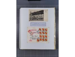 1800/1970 (ca.), HEIMATGESCHICHTE BADENS, umfangreiche Materialsammlung, teils ausstellungsmäßig aufgezogen, mit einigen hund