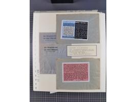 1800/1970 (ca.), HEIMATGESCHICHTE BADENS, umfangreiche Materialsammlung, teils ausstellungsmäßig aufgezogen, mit einigen hund