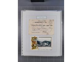 1800/1970 (ca.), HEIMATGESCHICHTE BADENS, umfangreiche Materialsammlung, teils ausstellungsmäßig aufgezogen, mit einigen hund