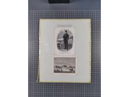 1800/1970 (ca.), HEIMATGESCHICHTE BADENS, umfangreiche Materialsammlung, teils ausstellungsmäßig aufgezogen, mit einigen hund