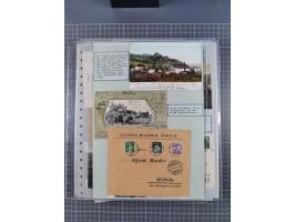 1800/1970 (ca.), HEIMATGESCHICHTE BADENS, umfangreiche Materialsammlung, teils ausstellungsmäßig aufgezogen, mit einigen hund