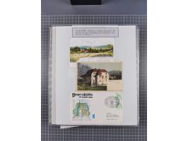 1800/1970 (ca.), HEIMATGESCHICHTE BADENS, umfangreiche Materialsammlung, teils ausstellungsmäßig aufgezogen, mit einigen hund