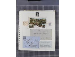 1800/1970 (ca.), HEIMATGESCHICHTE BADENS, umfangreiche Materialsammlung, teils ausstellungsmäßig aufgezogen, mit einigen hund