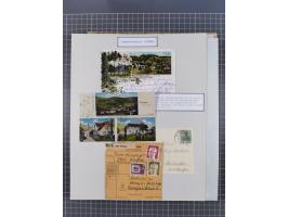 1800/1970 (ca.), HEIMATGESCHICHTE BADENS, umfangreiche Materialsammlung, teils ausstellungsmäßig aufgezogen, mit einigen hund