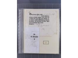 1800/1970 (ca.), HEIMATGESCHICHTE BADENS, umfangreiche Materialsammlung, teils ausstellungsmäßig aufgezogen, mit einigen hund