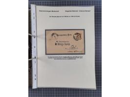 1756/1993 (ca.), reichhaltige Heimatsammlung “KLAGENFURT” mit über 650 Briefen und Karten, ab Vorphilatelie, dabei auch Posts