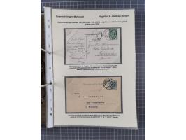 1756/1993 (ca.), reichhaltige Heimatsammlung “KLAGENFURT” mit über 650 Briefen und Karten, ab Vorphilatelie, dabei auch Posts