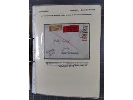 1756/1993 (ca.), reichhaltige Heimatsammlung “KLAGENFURT” mit über 650 Briefen und Karten, ab Vorphilatelie, dabei auch Posts