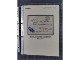 1756/1993 (ca.), reichhaltige Heimatsammlung “KLAGENFURT” mit über 650 Briefen und Karten, ab Vorphilatelie, dabei auch Posts