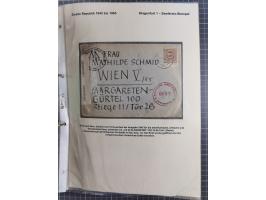 1756/1993 (ca.), reichhaltige Heimatsammlung “KLAGENFURT” mit über 650 Briefen und Karten, ab Vorphilatelie, dabei auch Posts