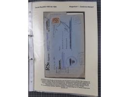 1756/1993 (ca.), reichhaltige Heimatsammlung “KLAGENFURT” mit über 650 Briefen und Karten, ab Vorphilatelie, dabei auch Posts