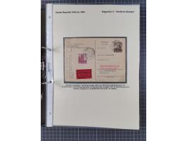 1756/1993 (ca.), reichhaltige Heimatsammlung “KLAGENFURT” mit über 650 Briefen und Karten, ab Vorphilatelie, dabei auch Posts