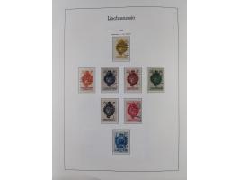 1912/85, Sammlung in gestempelter Erhaltung auf Leuchtturm Vordruckblättern ab 1-3, dabei Mi.3ya, 53-60, 72-77, 82-89, 94-107